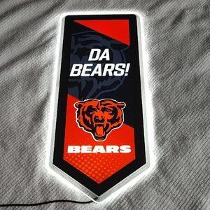 Chicago Bears LED Wall Sign